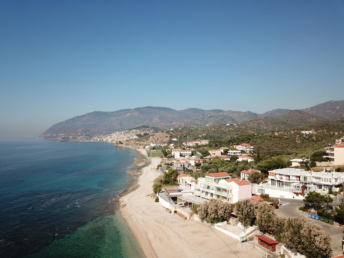 Aparthotel Sappho Plomari Esterno foto